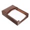 Dacasso Chocolate Brown Leather 4 x 6 Memo Holder AG-3409 - alternate 1